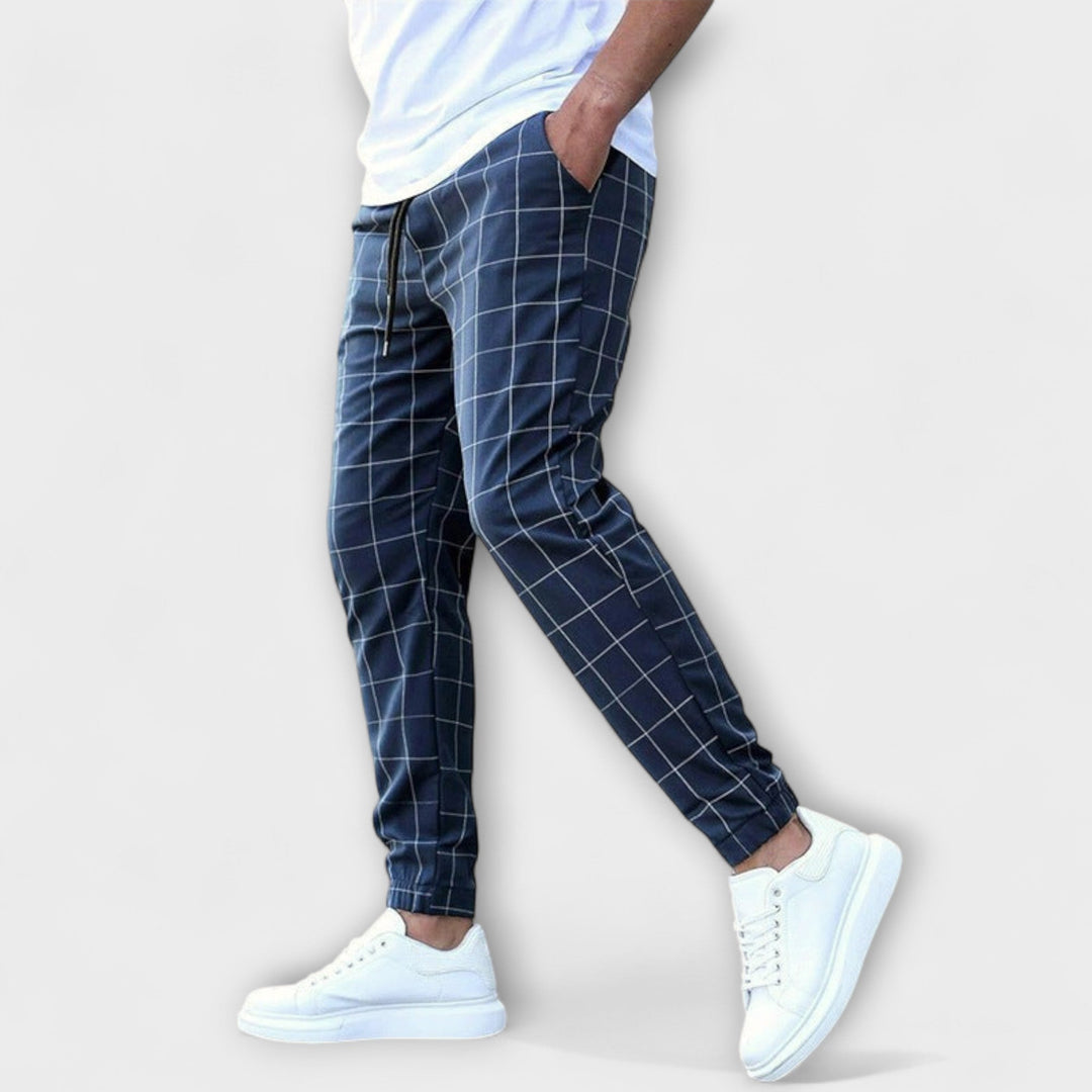 Milo | Stylish Checked Jogger Pants