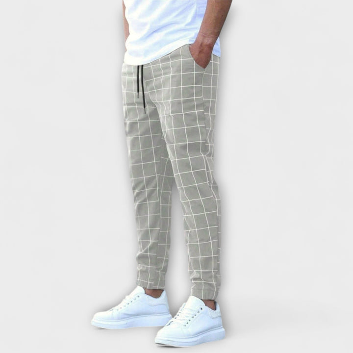 Milo | Stylish Checked Jogger Pants