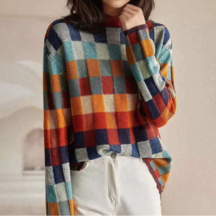 Isla - Cozy Retro Sweater