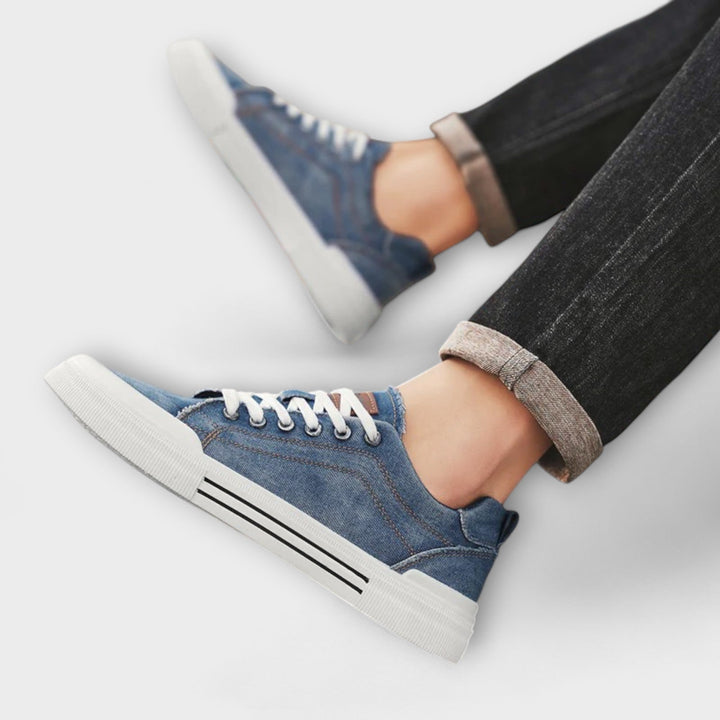 MASON | Vintage-Inspired Denim Sneakers