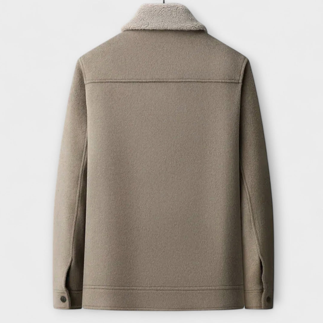 Luca | Luxurious Sherpa Wool Jacket