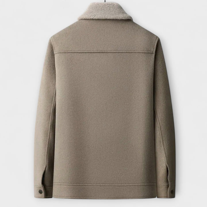 Luca | Luxurious Sherpa Wool Jacket