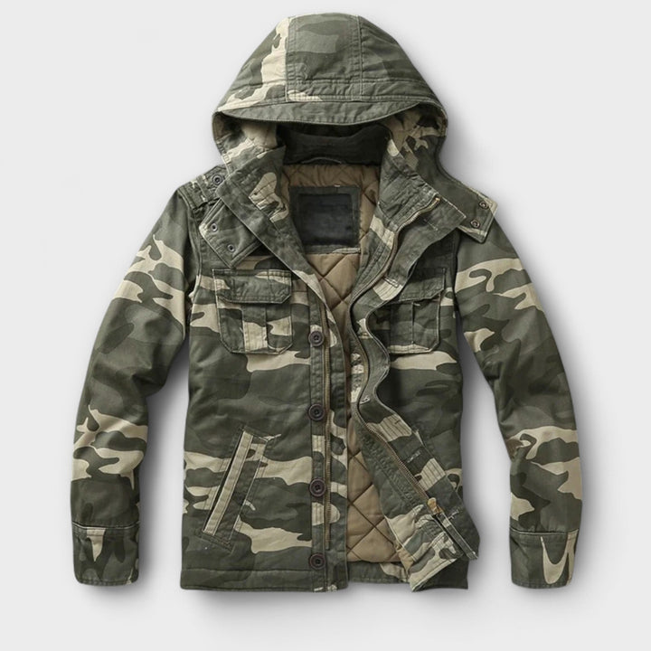Ryder | Versatile Camo Hooded Jacket