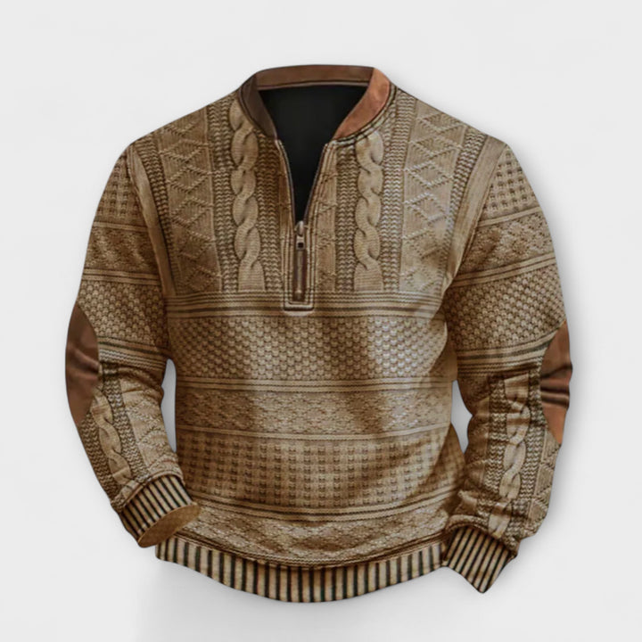 Milo | Vintage-Inspired Zip-Up Hoodie