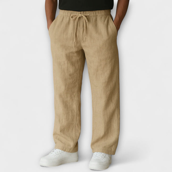 Luca | Lightweight Linen Trousers
