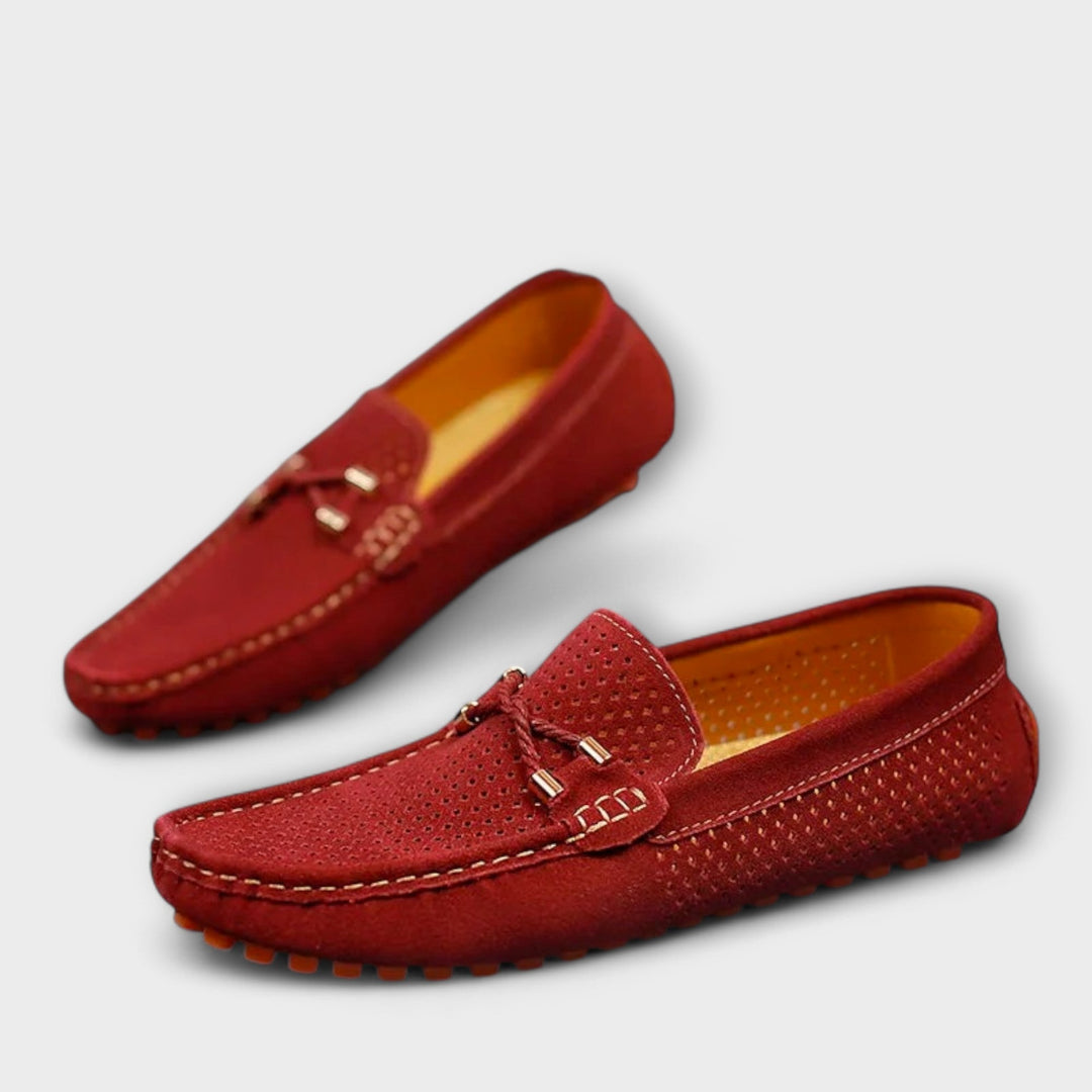 Liam | Stylish Breathable Leather Loafers