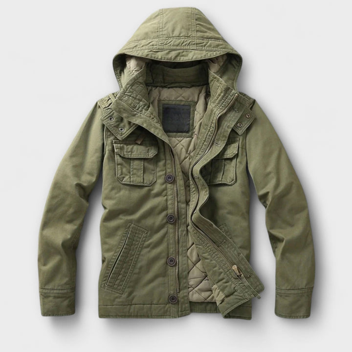 Ryder | Versatile Camo Hooded Jacket