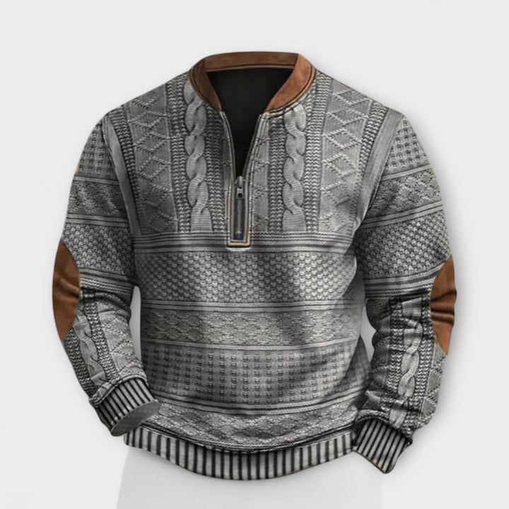 Milo | Vintage-Inspired Zip-Up Hoodie