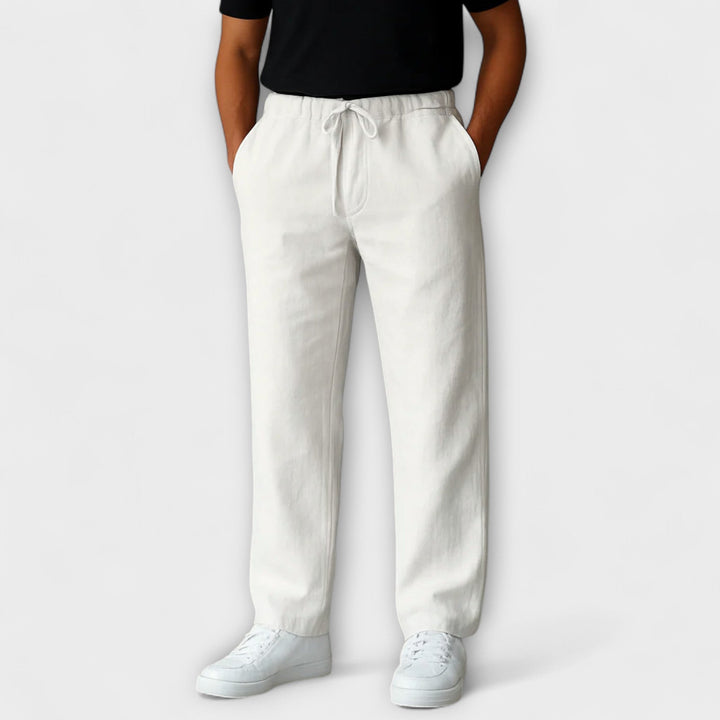 Luca | Lightweight Linen Trousers