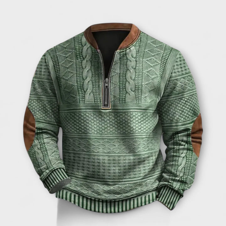 Milo | Vintage-Inspired Zip-Up Hoodie