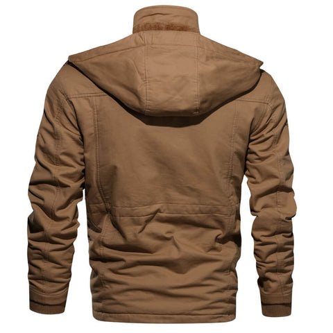 Laurens™ | Stylish and Comfortable Men's Jacket with Detachable Hood