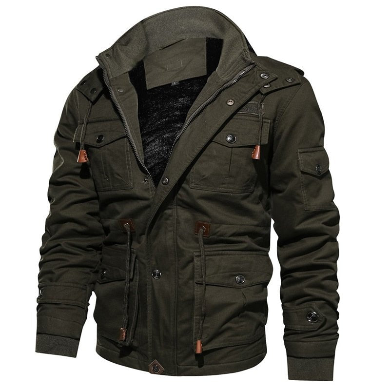 Laurens™ | Stylish and Comfortable Men's Jacket with Detachable Hood