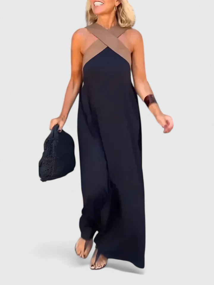 Victoria | Elegant Crossback Dress