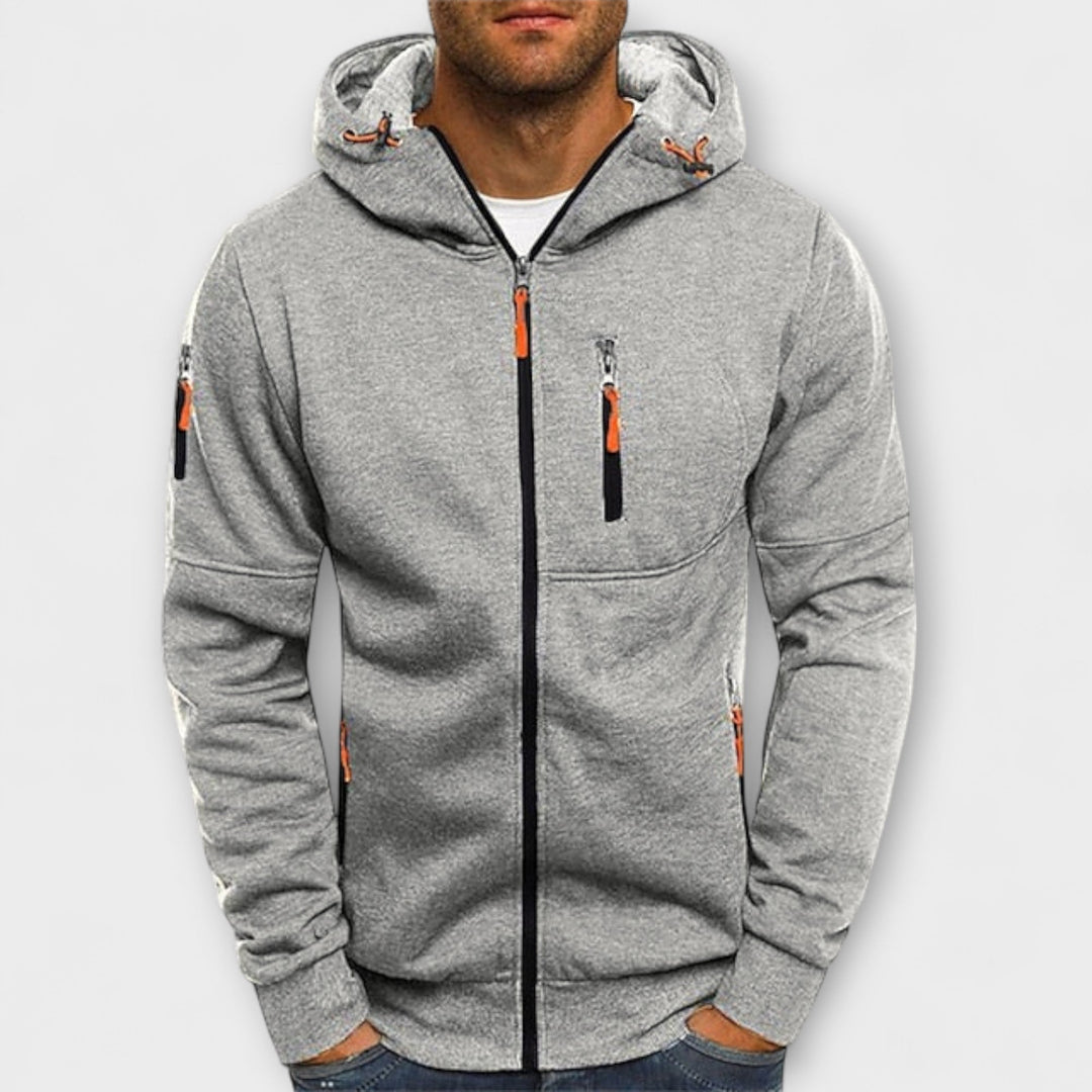 Jasper | Versatile Hooded Zip-Up Jacket