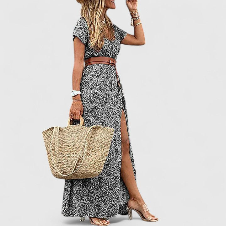 Victoria | Stylish Boho Maxi Dress