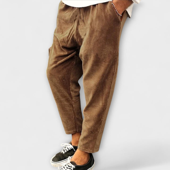 Julian | Versatile Microfibre Trousers