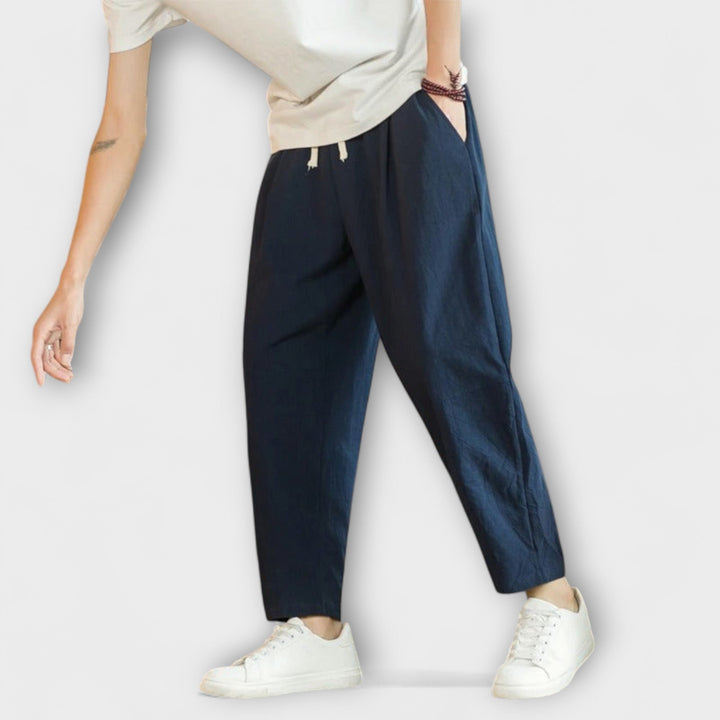 Luca | Versatile Cotton Trousers
